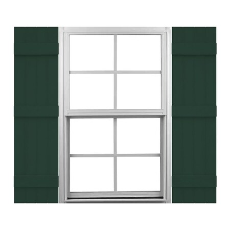 Ekena Millwork Mid-America Vinyl, Custom Four Board Joined (3 Batten), Board-n-Batten Shutters, J41459122 J41459122